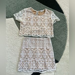 Showpo two piece skirt set detailing